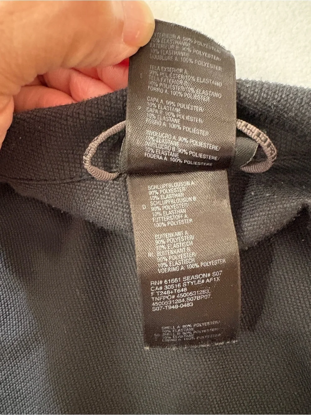 The North Face Men’s Apex Bionic Jacket - Black size XL